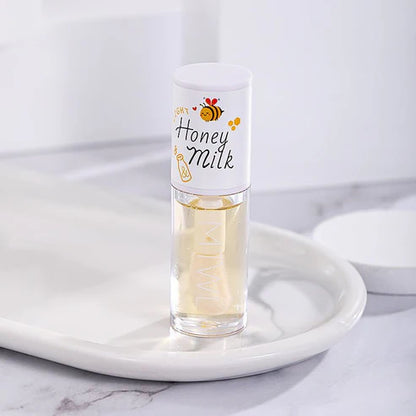 AOGALIANI Moisturizing Lip Oil Honey Milk & Peach Oolong Repair Moisturizing Tender Fade Lip Lines